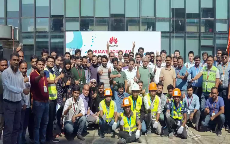 Rising Cumilla - Huawei has set up a training center to improve network service skills