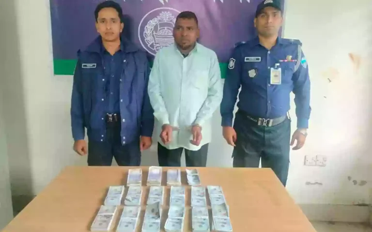 Huge amount of fake dollars and money seized in Noakhali, arrest-1