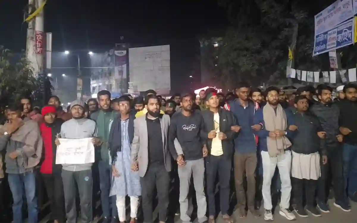 Rising Cumilla - Protests in Berobi against the attack on the High Commissioner of Bangladesh