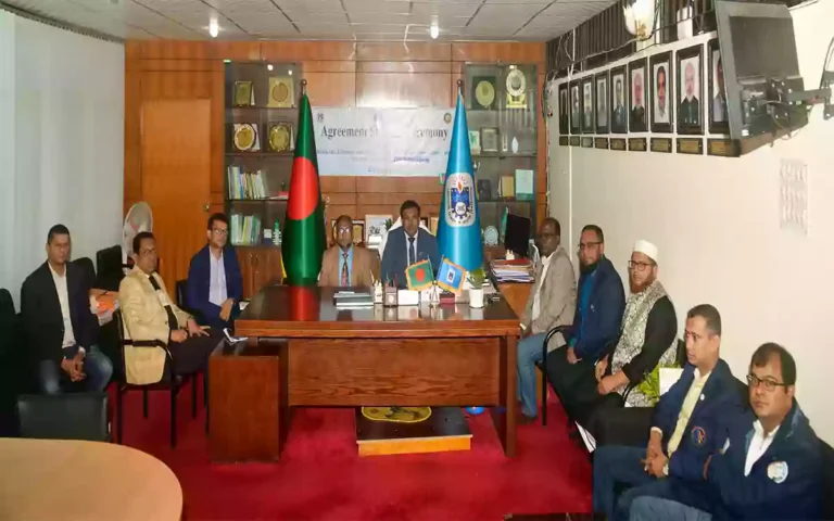 Rising Cumilla - Signing of agreement with Nobiproby University of Utrecht, Netherlands