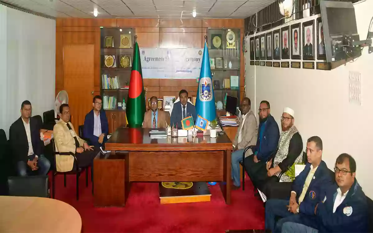 Rising Cumilla - Signing of agreement with Nobiproby University of Utrecht, Netherlands