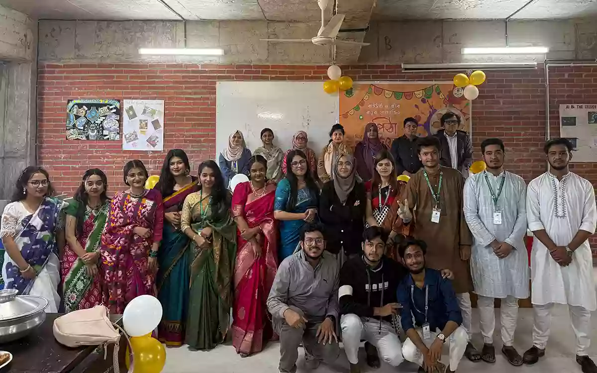 Rising Cumilla - A festive pitha festival was held under the initiative of Baiust Law Club