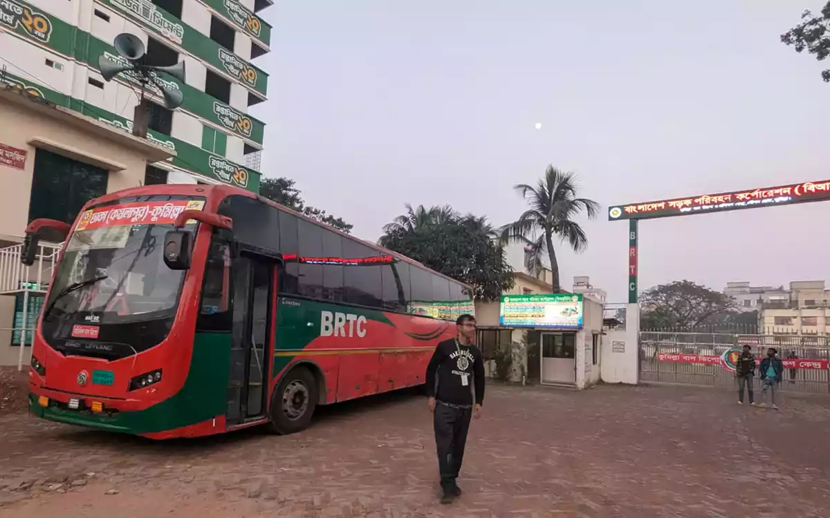 BRTC Cumilla Bus Deput