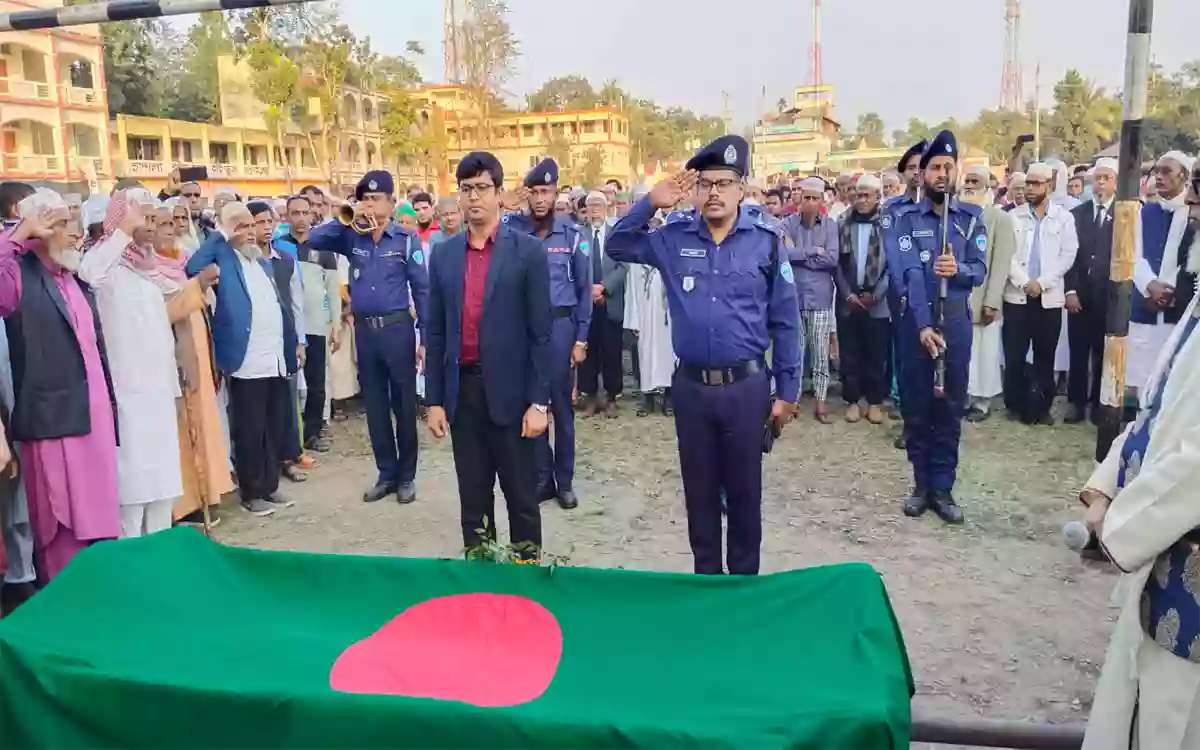 Rising Cumilla - Burial of veteran state politician Syed Abdul Kafi completed at Brahmanpara, Cumilla