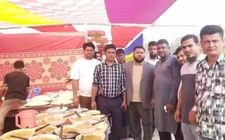 Rising Cumilla -Sheikh Hasina left the country and slaughtered cows in Comilla's Nangalkot to feast BNP leaders and activists.