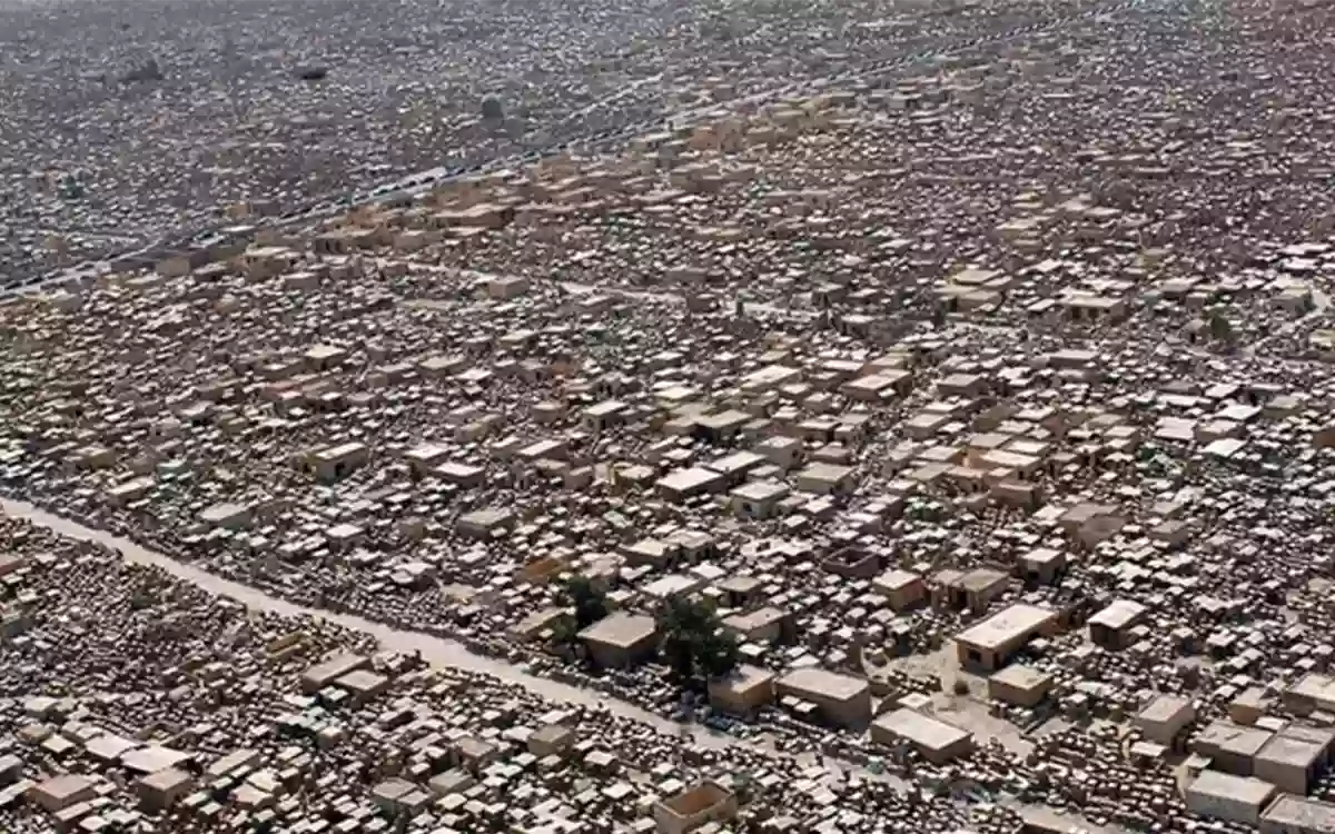 Wadi Assalam is a famous burial ground in Iraq