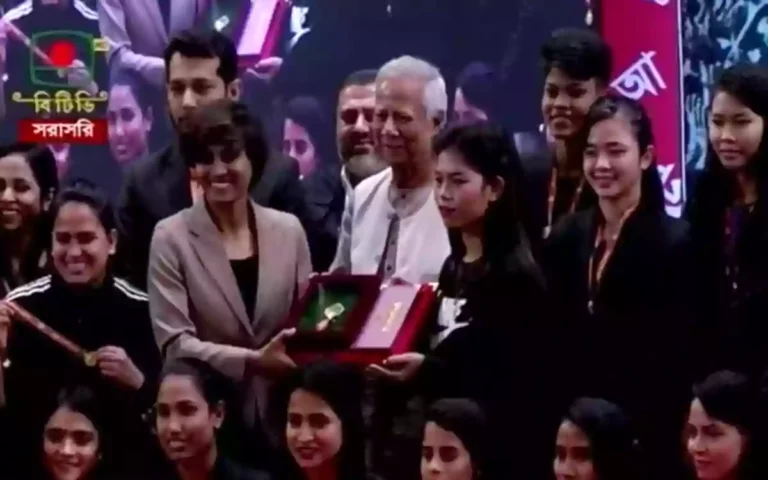 Chief Advisor awards Ekushey Padak to 18 individuals, including women's football team