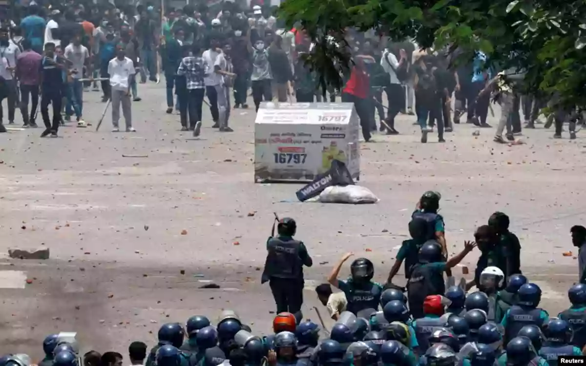 During the mass agitation in July-August