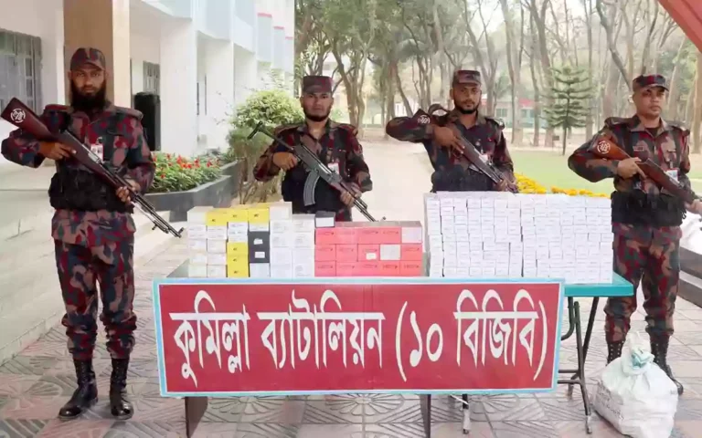 Indian goods worth Tk 8.8 million seized in BGB operation at Comilla border