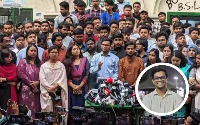 New organization named 'Democratic Students' Union' debuts, convener Abu Baker Majumder