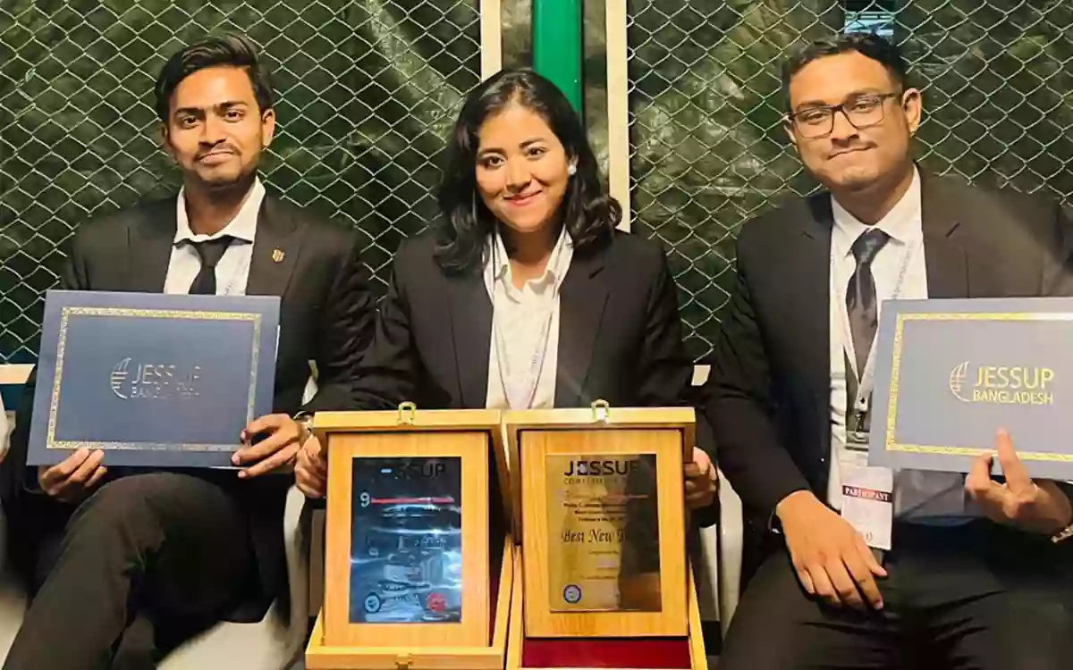 Nobiprobi's incredible success in the Bangladesh round of the Jessup Moot Court Competition