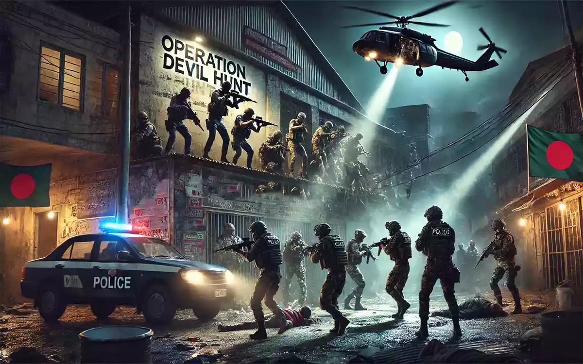Rising Cumilla - Operation Devil Hunt aI GENERATE IMAGE