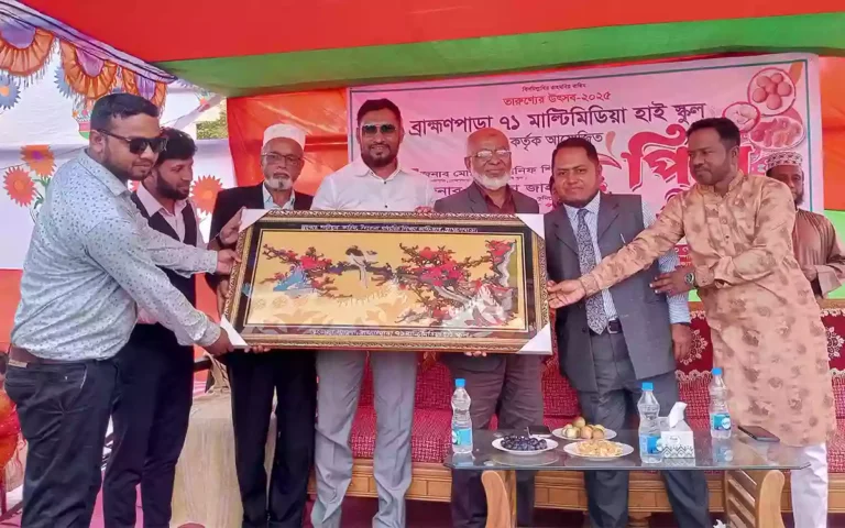 Pitha festival and cultural afternoon at Brahmanpara 71 Multimedia High School