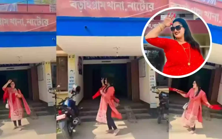 The Awami League leader who made a Tiktok video of dancing in front of the police station was arrested