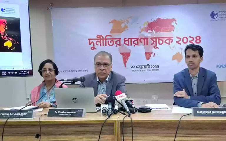 RisingCumilla - Bangladesh is 14th in the list of 'most corrupt' countries in the world