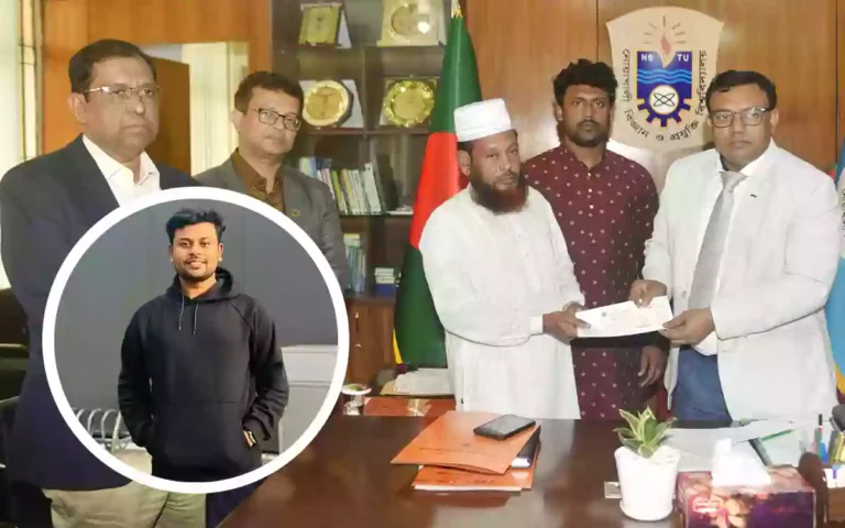 RisingCumilla.com -- The Nobiprobi administration returned the studentship of the student who was deprived of the opportunity to return to class for four years