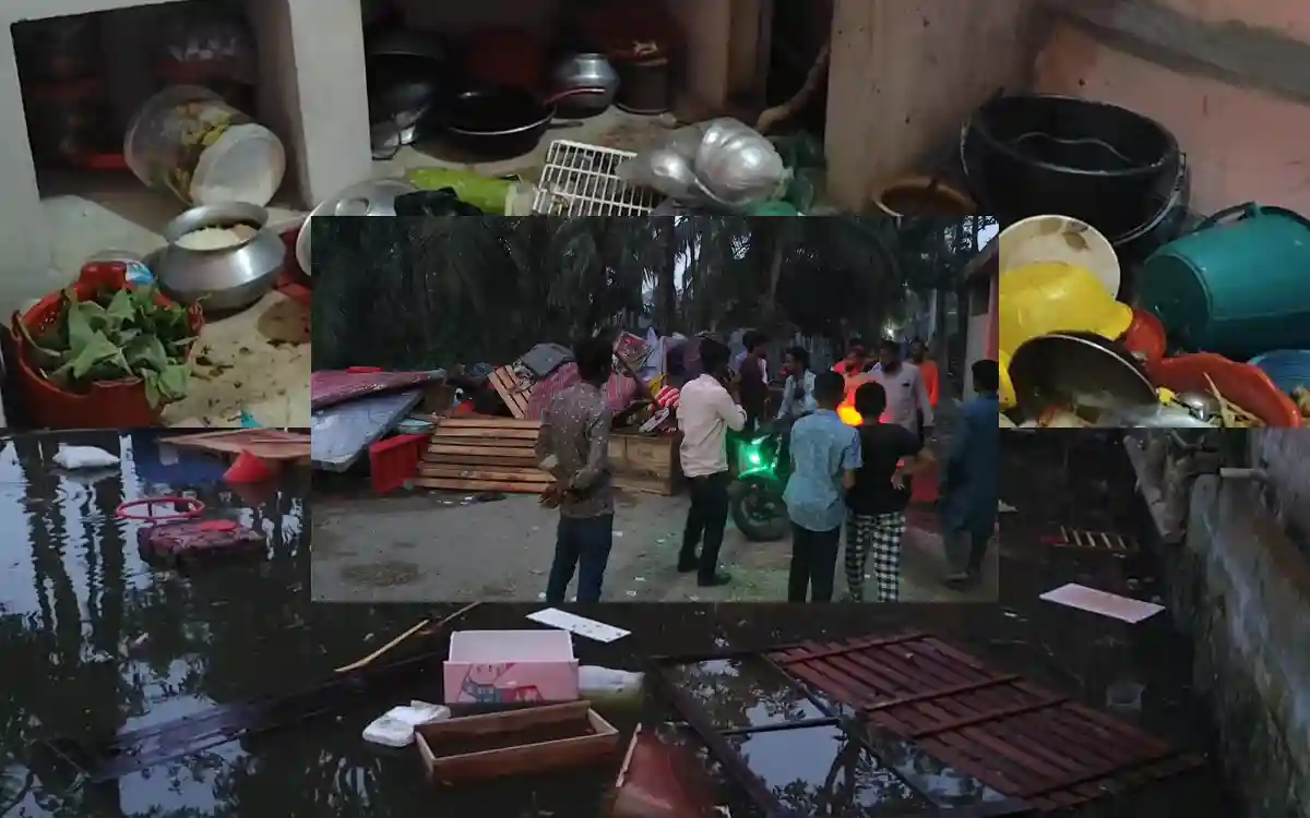 নোয়াখালীতে ফিল্মি স্টাইলে প্রবাসীর বাড়িতে হামলা-ভাঙচুর, লুটপাট, আটক ১