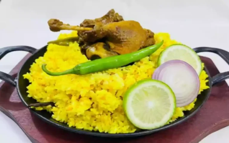 Duck stew with khichuri