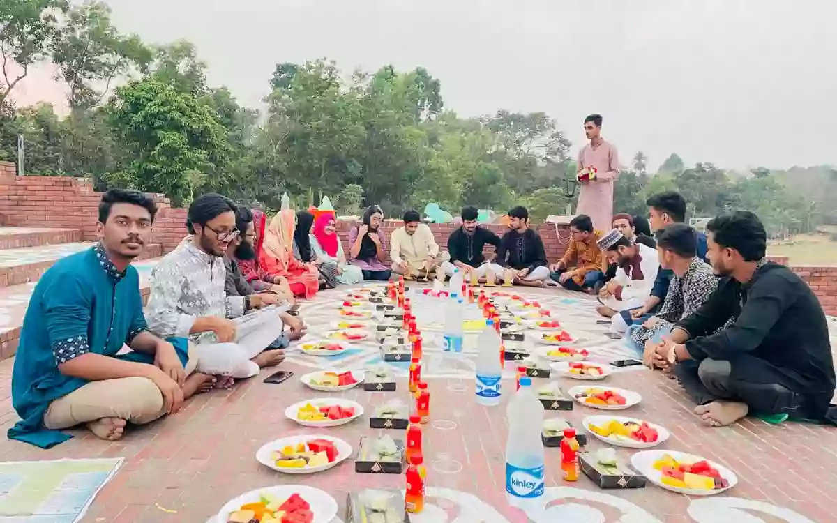 Iftar Mahfil of Shariatpur Students Association at Comilla University