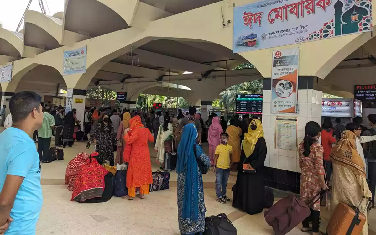 Kamalapur railway station