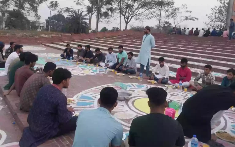 Kishoreganj District Students Association's Iftar was held at Comilla University