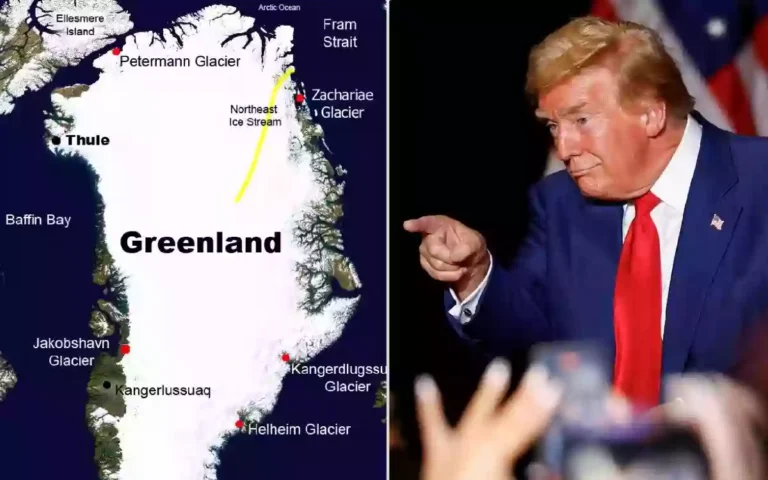 Rising Cumilla - trump wants greenland
