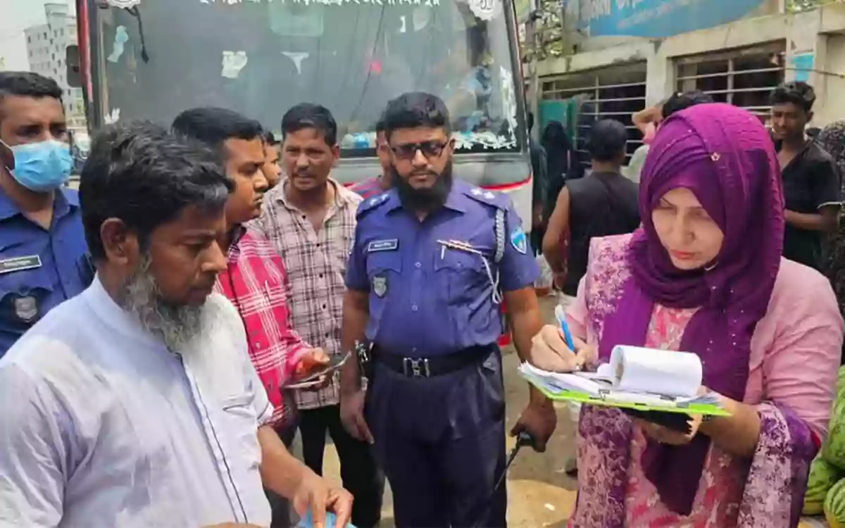 9 transport companies fined for charging excessive fares in Brahmanpara, Comilla