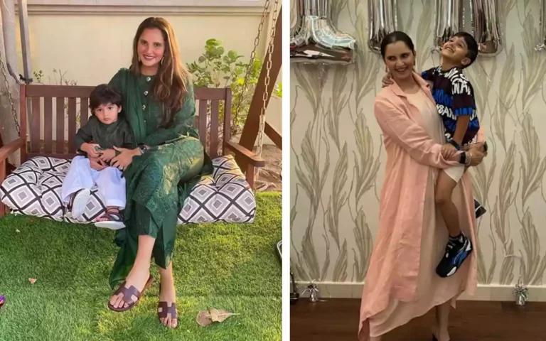 Rising Cumilla - Sania Mirza wishes And his son Izhaan Mirza Malik