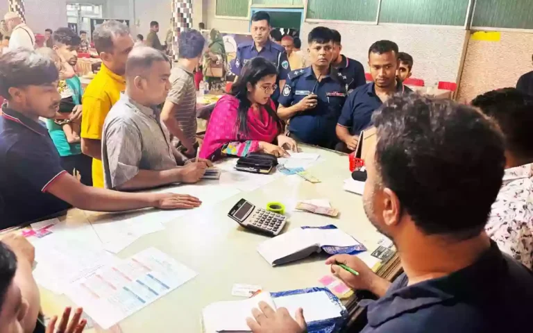 Taj Mahal and Times Square Hotel fined in Chauddagram, Comilla