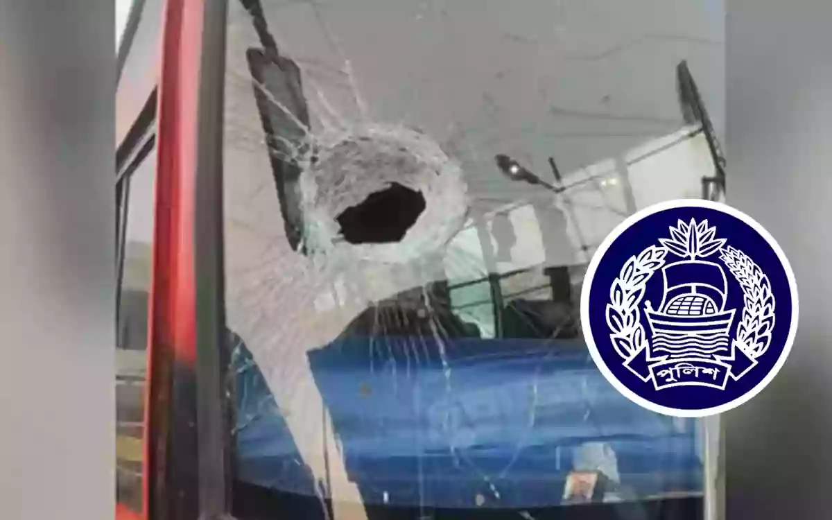 RisingCumilla - Police say it was not an attempted bus robbery, but the incident on the Cumilla-Noakhali highway
