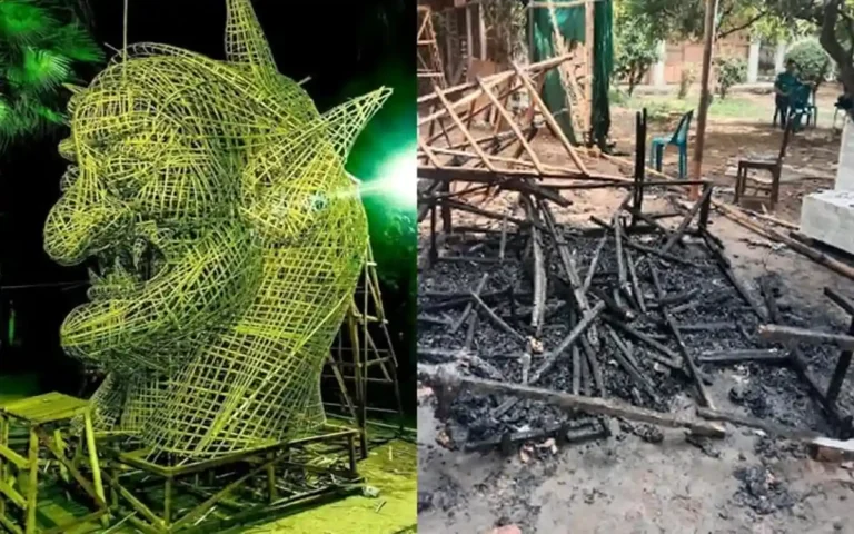 ফ্যাসিস্ট হাসিনার মুখাবয়ব পুড়ে গেছে