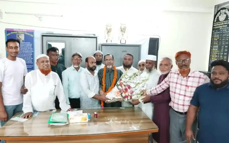 ব্রাহ্মণপাড়া মাধবপুর উচ্চ বিদ্যালয়ের নব-নির্বাচিত কমিটির প্রথম সভা অনুষ্ঠিত