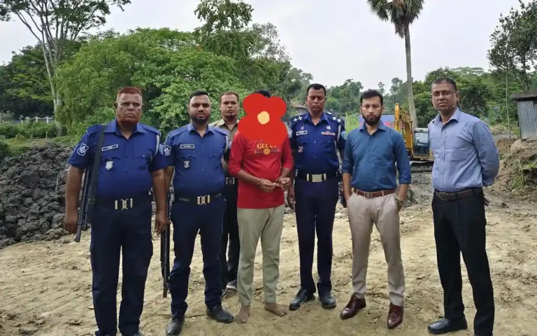 মুরাদনগরে সরকারি পুকুর দখলে মোবাইল কোর্ট, তিন লক্ষ টাকা জরিমানা