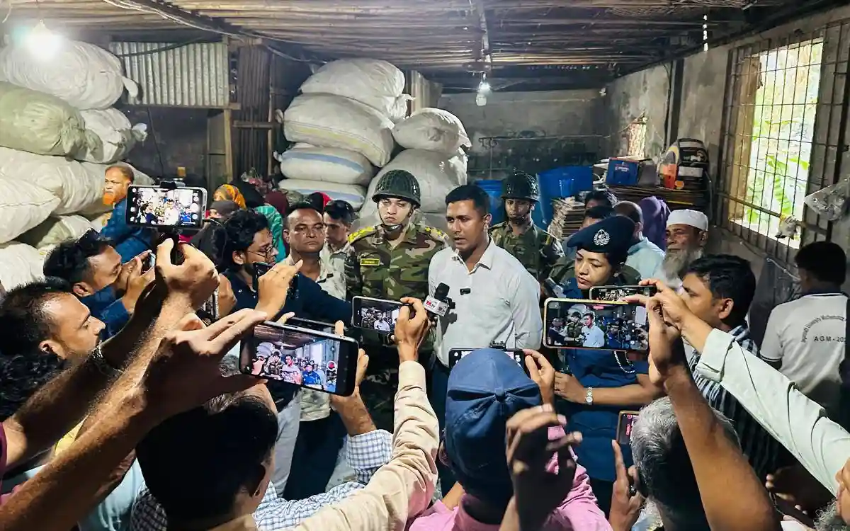 লাকসামে ভেজাল খাদ্য উৎপাদন, ২ লাখ টাকা জরিমানা