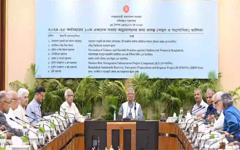 9 projects approved by ECNEC, cost estimated at Tk 3,756 crore