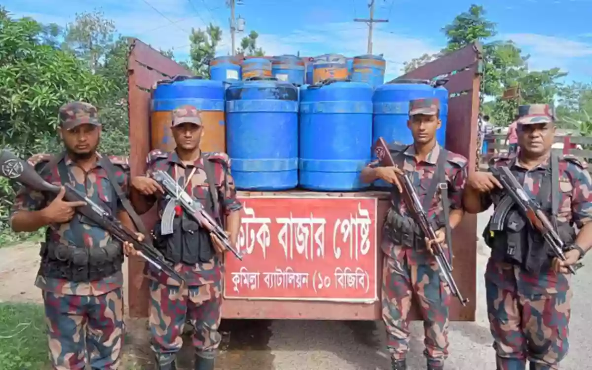 BGB seizes shrimp fry worth crores of taka in Comilla