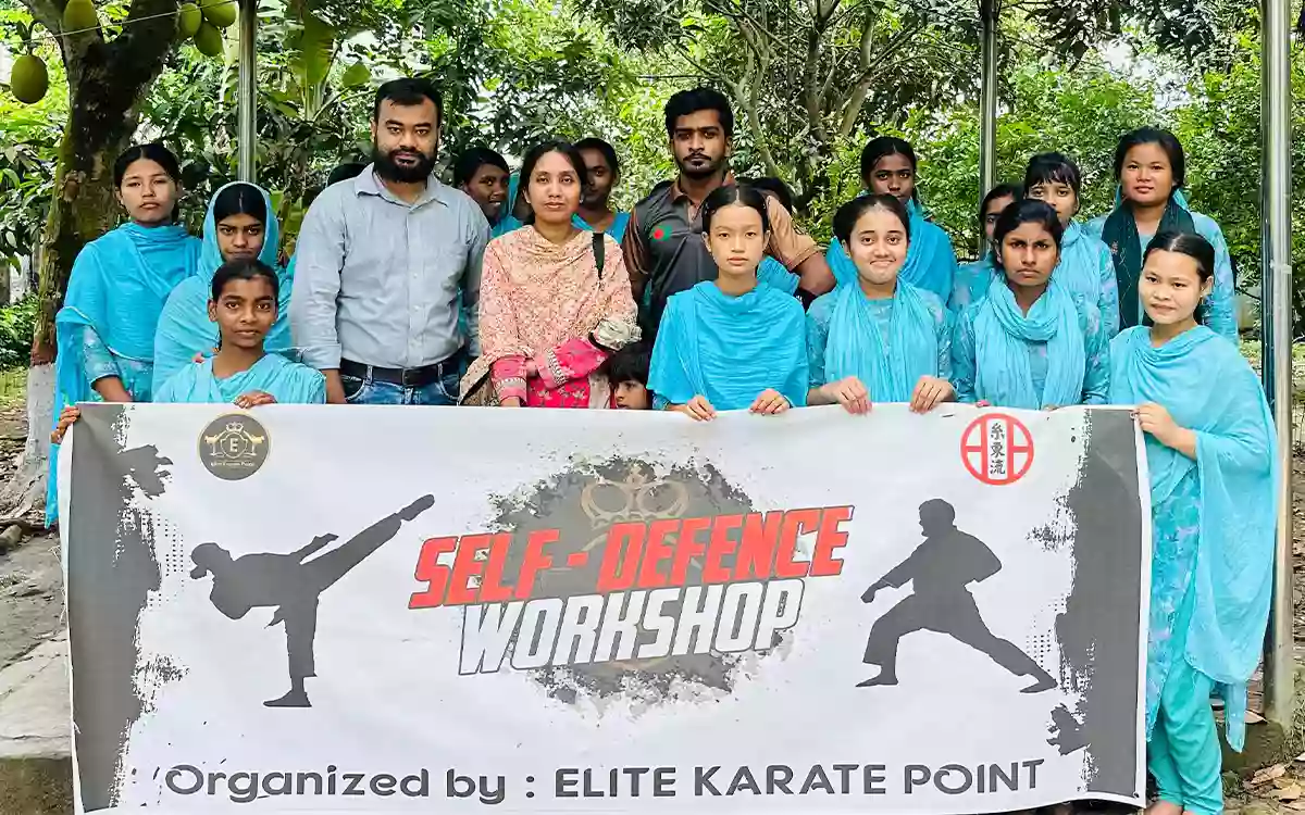 Rising Cumilla - 'Self-defense workshop' for girls at Songraish Government Children's Home