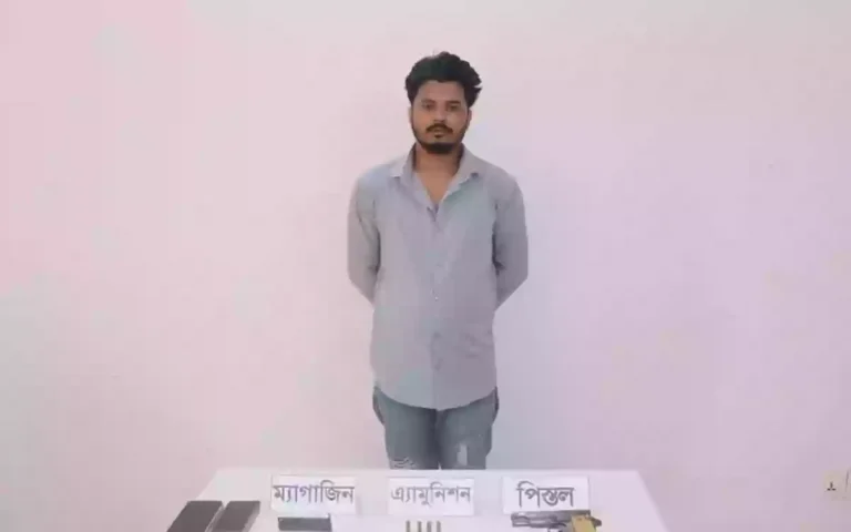 Youth arrested with weapons in joint forces operation in Comilla