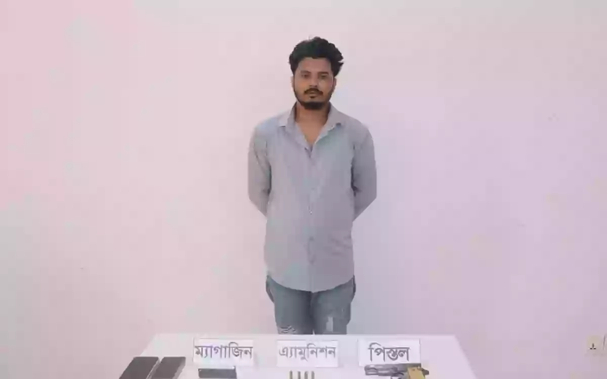 Youth arrested with weapons in joint forces operation in Comilla