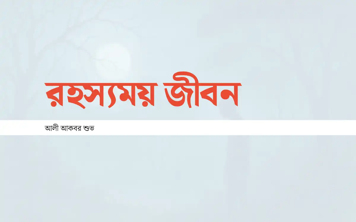 রহস্যময় জীবন কবিতা