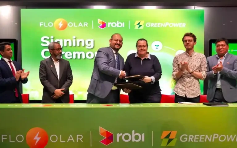 ১০০ মেগাওয়াট সৌরবিদ্যুৎ প্রকল্পে ত্রিপক্ষীয় সমঝোতা স্বাক্ষর