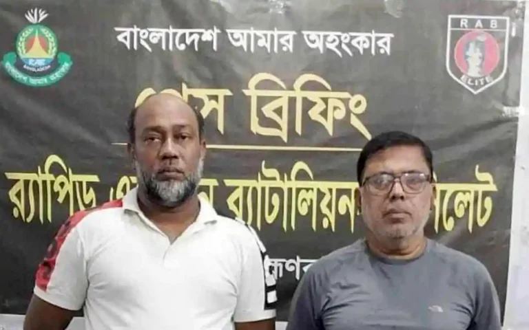 নবীনগরে আব্দুল আজিজ হত্যা মামলার ২ আসামি গ্রেফতার