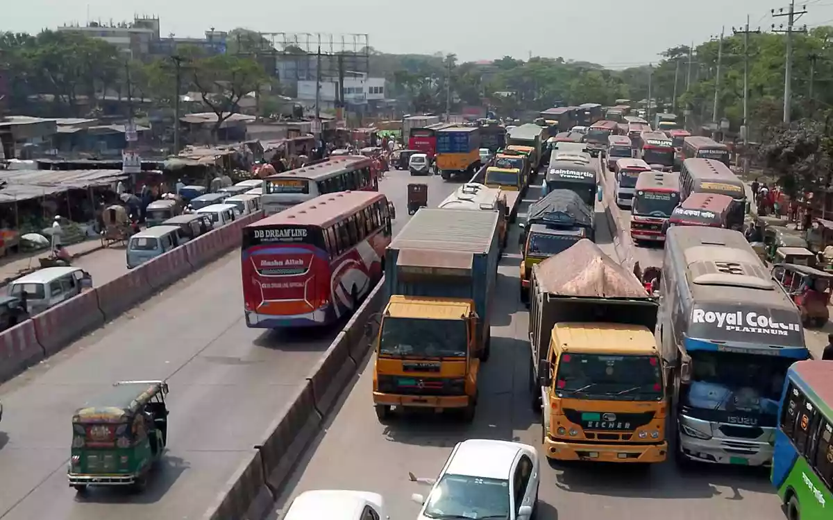 Chandina, Comilla, on the Dhaka-Chittagong highway
