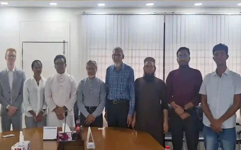 Rising Cumilla -Commonwealth delegation pays courtesy call on Vice Chancellor at Jahangirnagar University