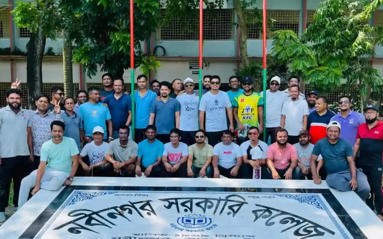 Rising Cumilla -Friendly cricket match between 2003 batch and 99 batch held in Nabinagar