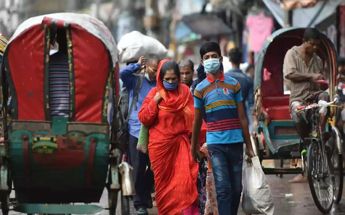 Rising Cumilla - Wearing Mask in public places