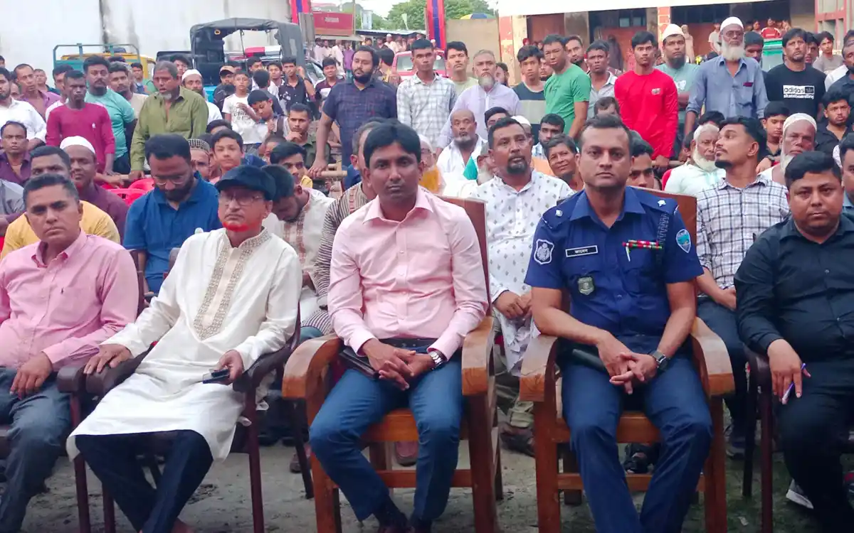 চান্দিনায় মাদক বিরোধী সমাবেশ ও সাংস্কৃতিক অনুষ্ঠান