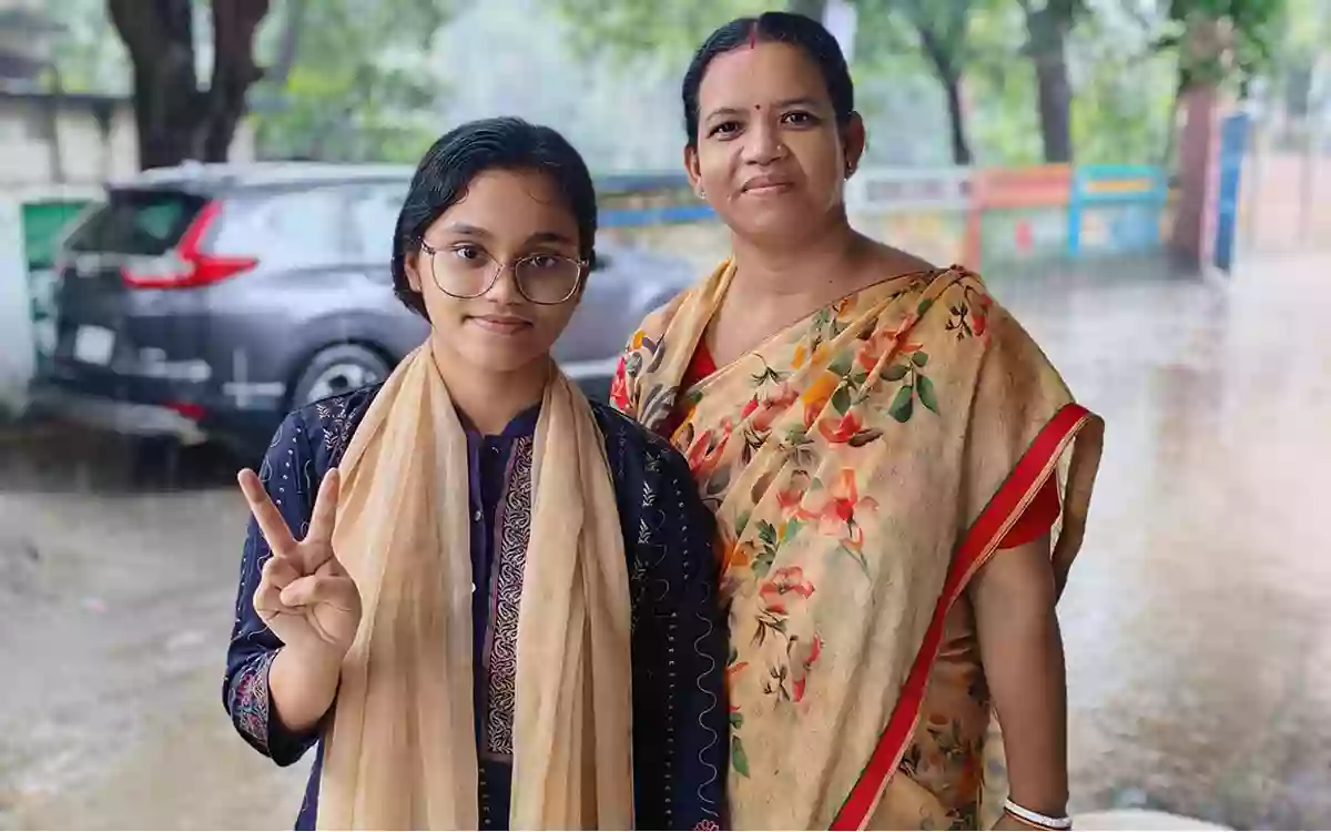 Anamika reveals the secret to success in SSC at Comilla Board