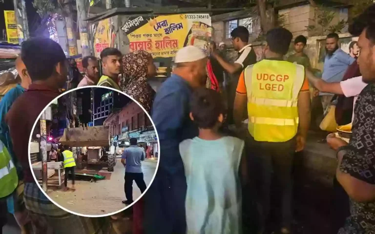 Rising Cumilla - City Corporation launches campaign to free sidewalks in Cumilla city