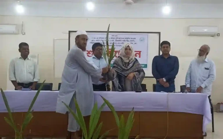 Rising Cumilla -Distribution of tree saplings among various educational institutions and farmers in Brahmanpara